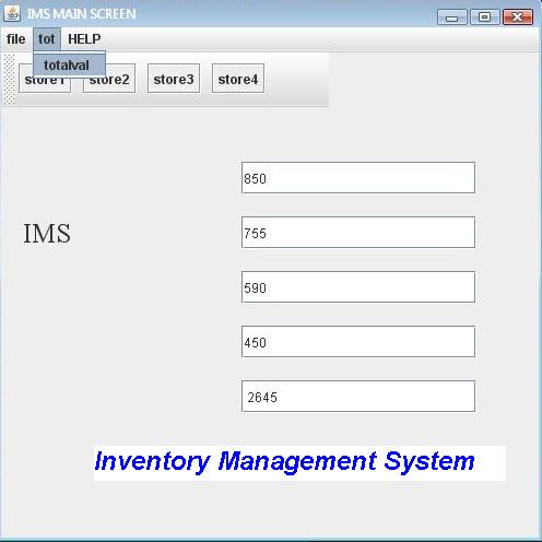 inventory management system project in java