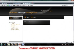 Customer-Complaint-management-system-project