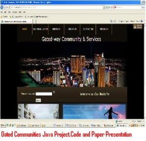 Gated-Communities-Java-Project-Code