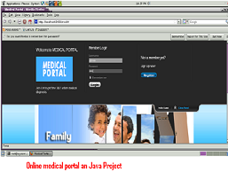 Online-medical-portal-an-Java-Project