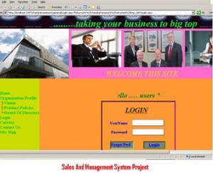 Sales-And-Management-System-Project