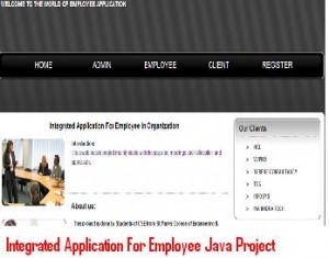 Integrated-Application-For-Employee-Java-Project