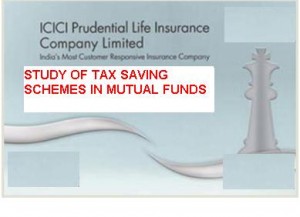 STUDY OF TAX SAVING SCHEMES IN MUTUAL FUNDS MBA Project