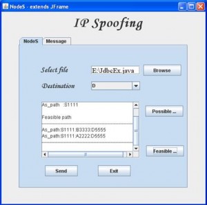 Constructing Inter-Domain Packet Filters Based On BGP Updates to Control IP Spoofing