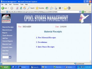 Stores Management System Project