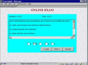 online-exam-project