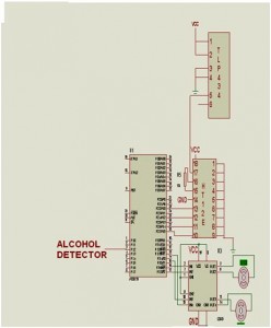 alcohol detector circuit