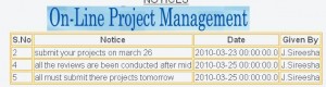 Project Management System Project