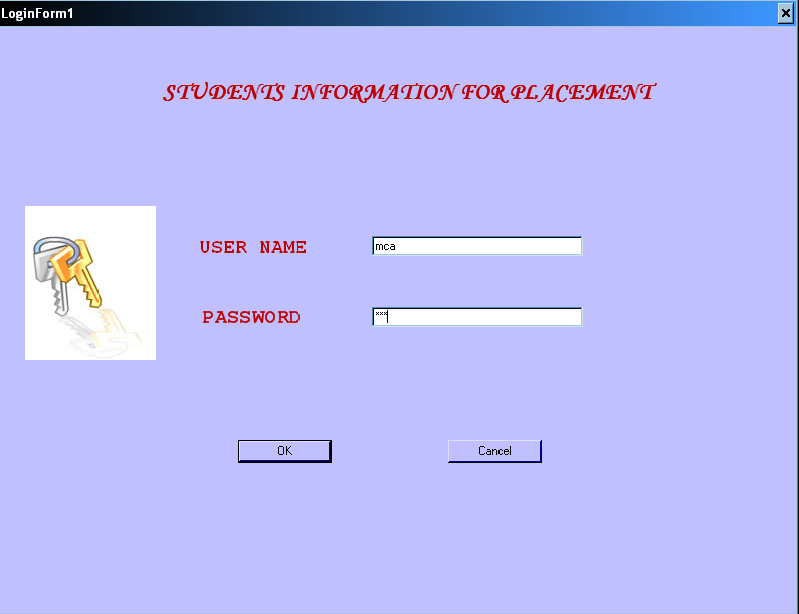 Placement Information System Login