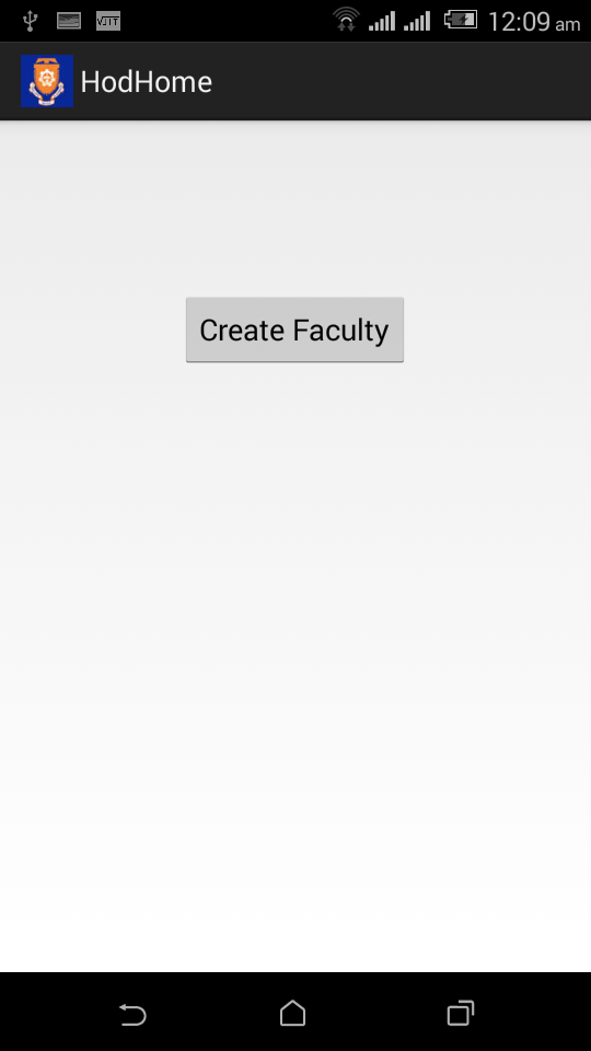 Create Faculty