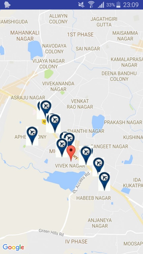Android based Application for BRTS Service Locator