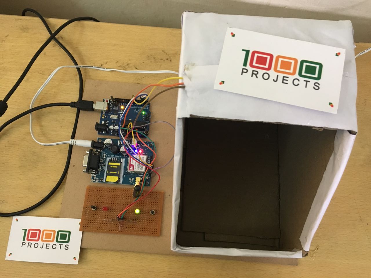 SmartBin - Papelera inteligente - Proyectos con Arduino.