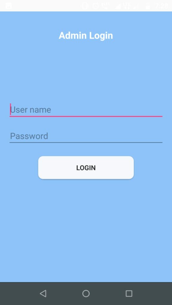 Login Page