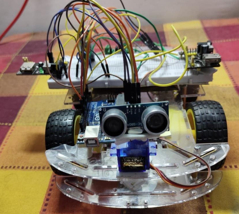 Arduino obstacle 2024 avoiding car